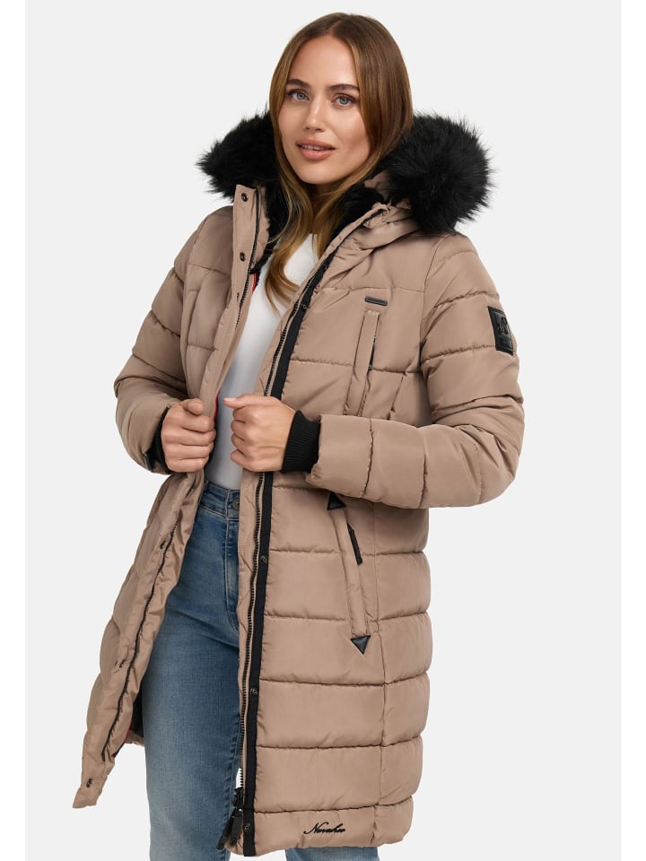 

Пуховик Navahoo Winterjacke B897, цвет Taupe-Grey