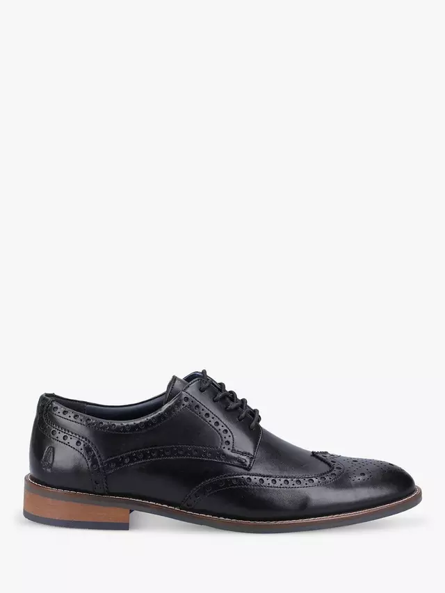 

Броги Hush Puppies Dustin Leather, черный