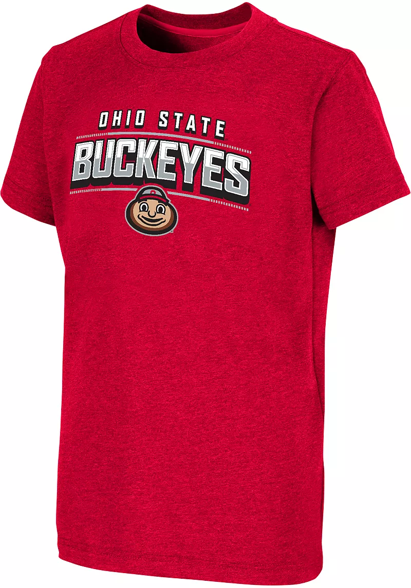 

Футболка Scarlet Playbook Youth Colosseum State Ohio Buckeyes