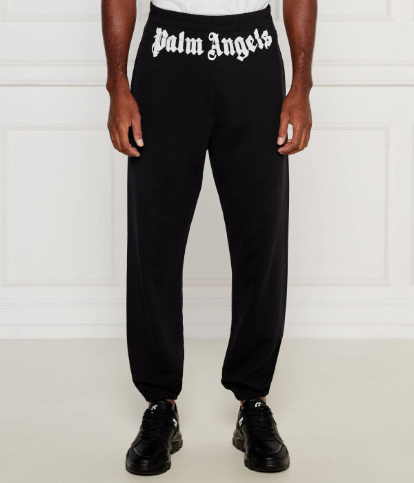 

Спортивные брюки мужские Palm Angels с логотипом на талии, черный