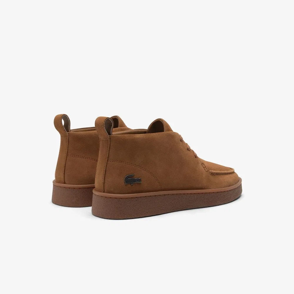 Мужские сникеры Baseshot Chukka тёмно-синие от Lacoste — фото 3