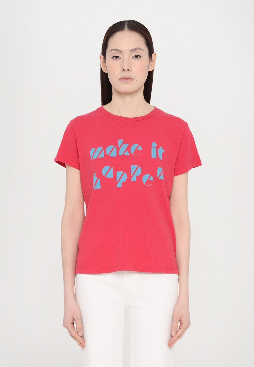 

Футболка с принтом THE BOXY GOODIE GOODIE Mother, красный