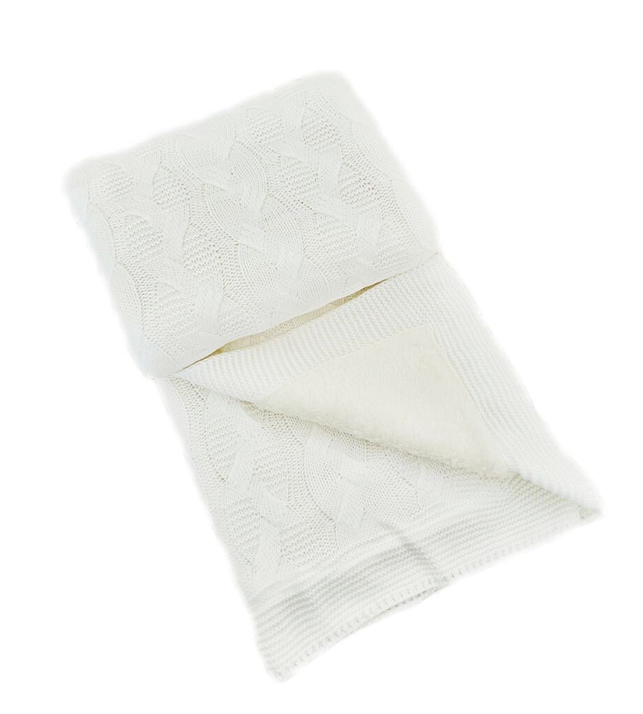 

Детское одеяло Nobles, мягкое одеяло, шерстяное внутри, вязаные пледы разных цветов, 110см х 100см, розовые. ONNO