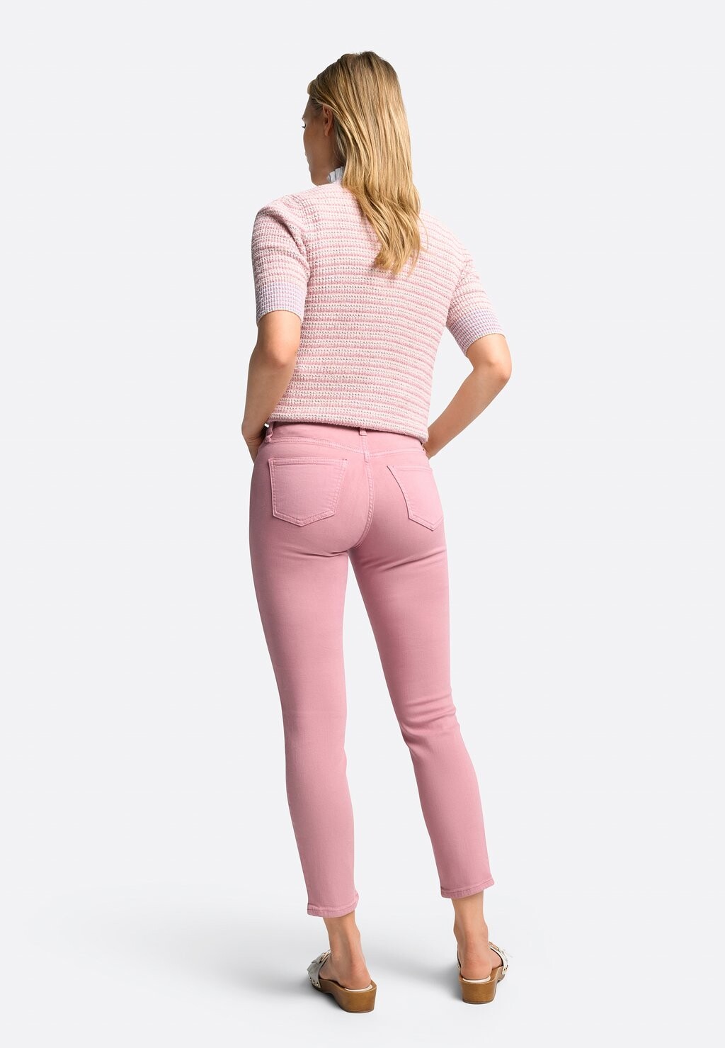 

Джинсы облегающего кроя MIT MID-WAIST Rich & Royal, светло-розовый