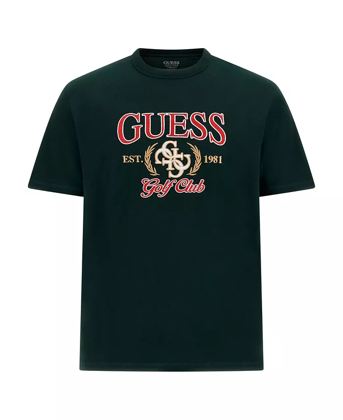 

Мужская футболка Quatro G с короткими рукавами Guess