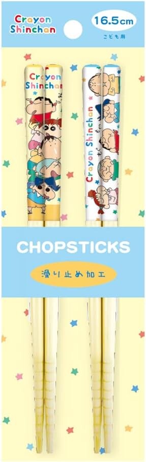 

Tees Factory KS-5535641TD Crayon Shin-chan Пара бамбуковых палочек для еды, томодачи, высота 6,5 дюймов (16,5 см) T's factory, Friends