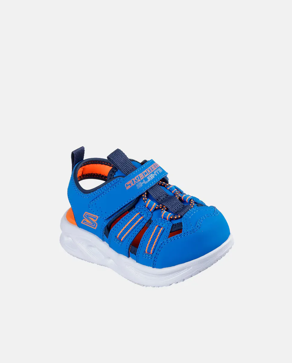 

Сандалии для мальчиков с подсветкой Skechers, красный