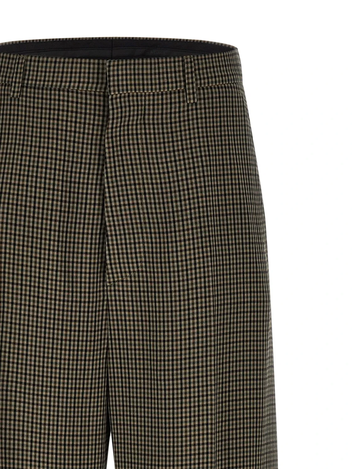 Брюки "Large Tailored" BALENCIAGA, коричневый — фото 3