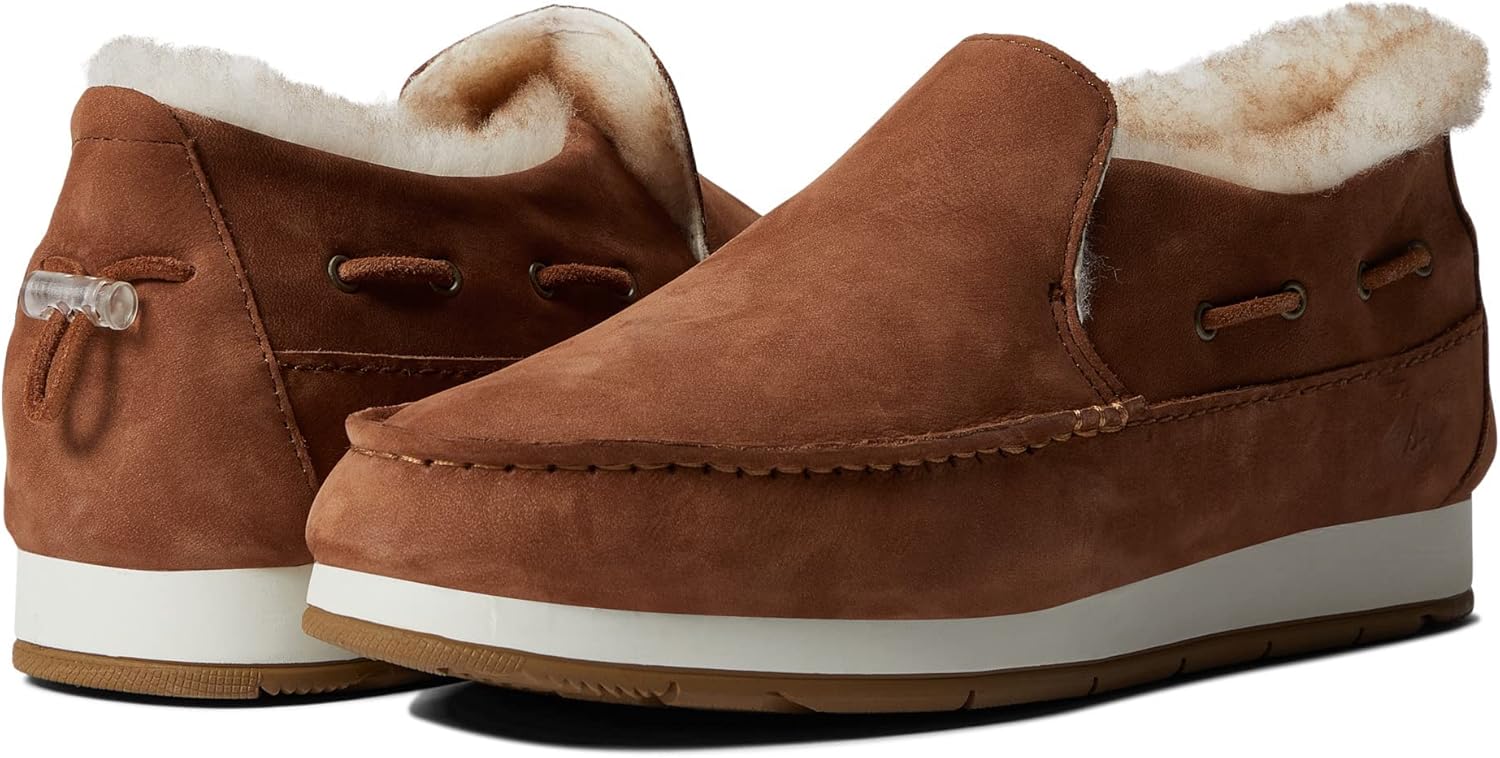 Зимние мужские мокасины Sperry Moc-Sider, коричневый — фото 2