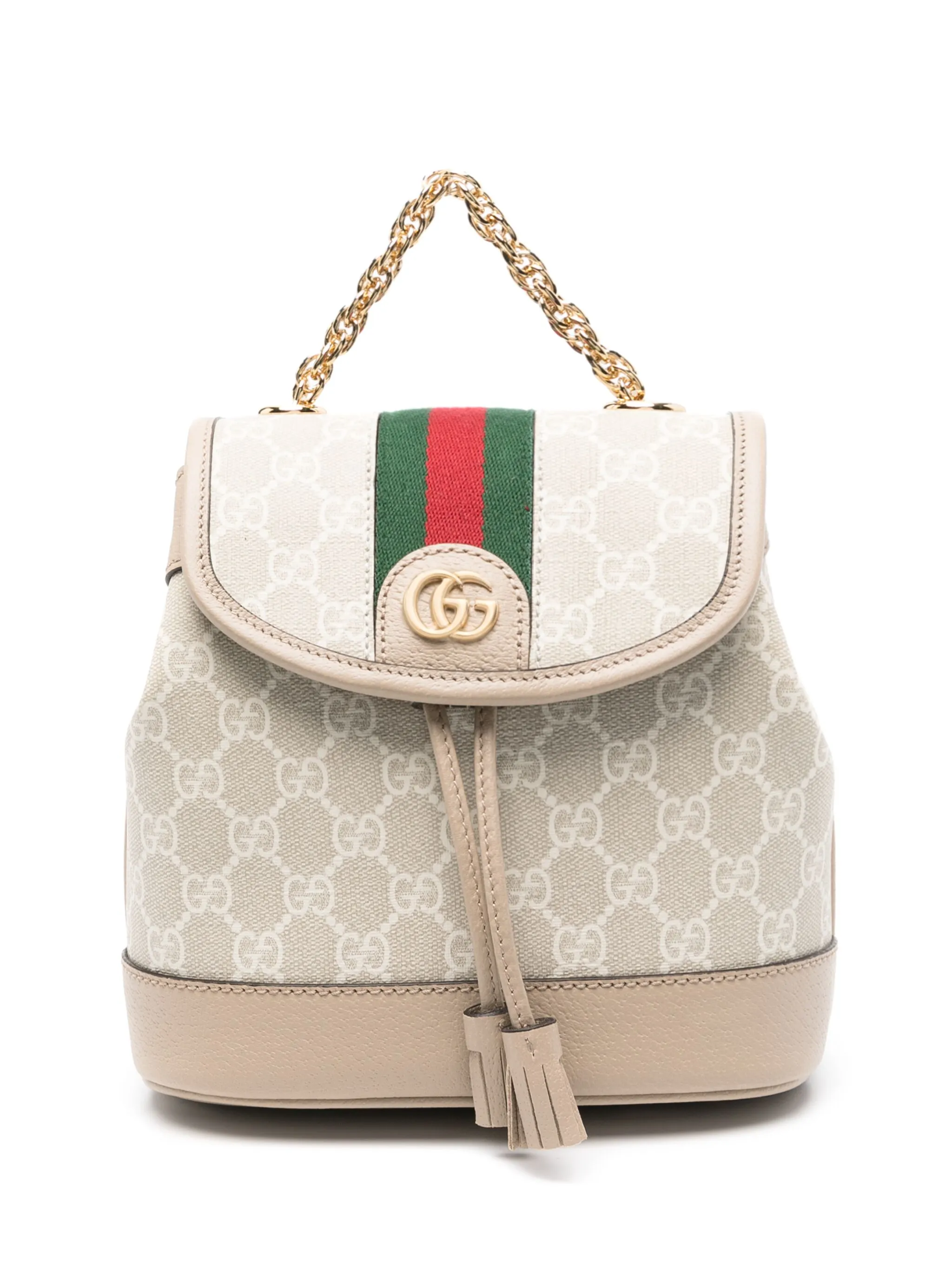 

Мини-рюкзак Ophidia Gucci, кремовый
