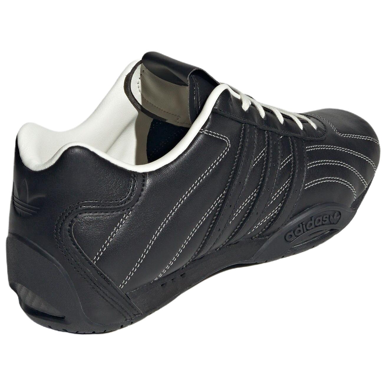 Adiracer низкие повседневные кроссовки Unisex Adidas Originals, черный — фото 4