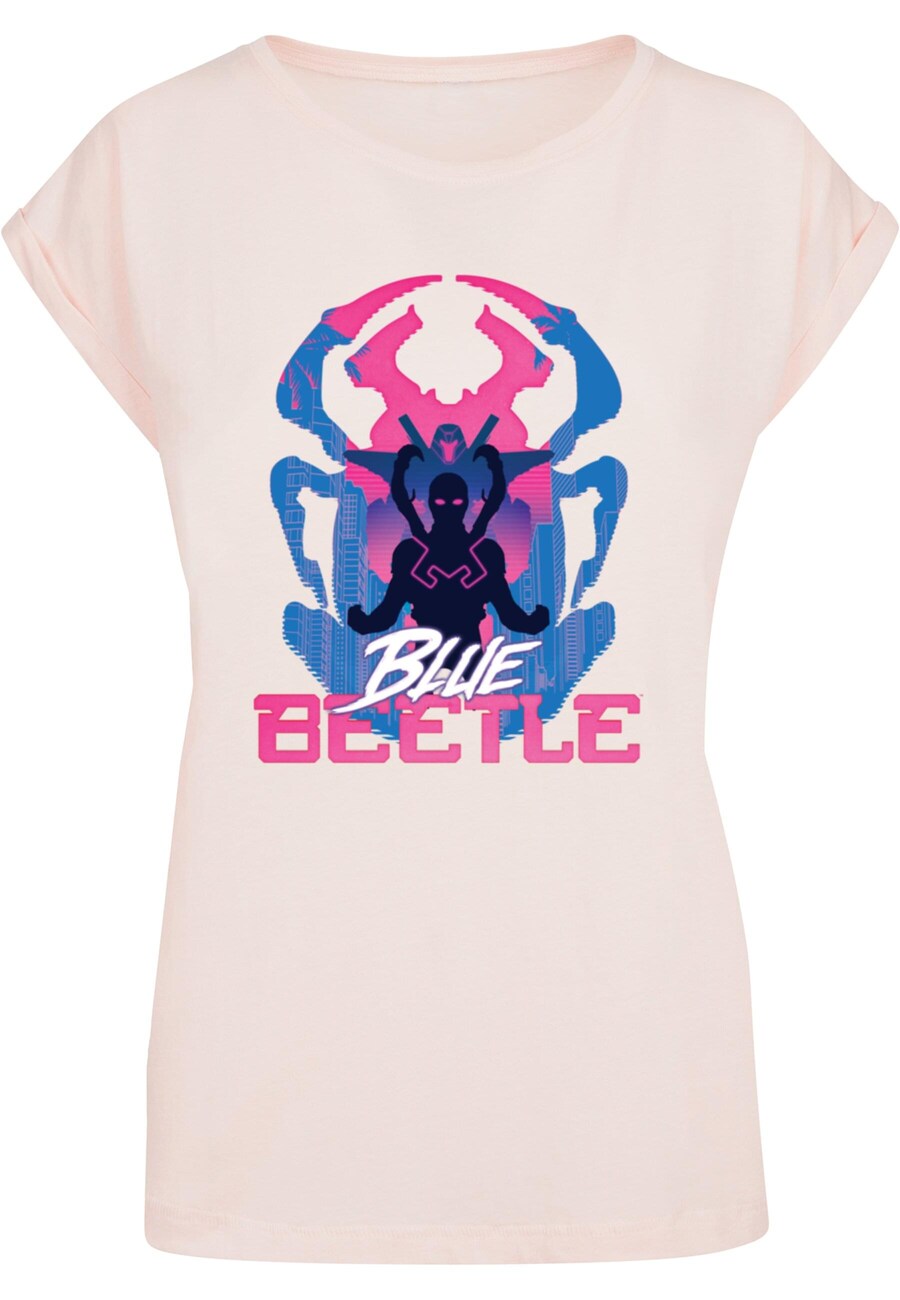 

Футболка ABSOLUTE CULT Shirt Ladies Blue Beetle - Posing, цвет pink/rose