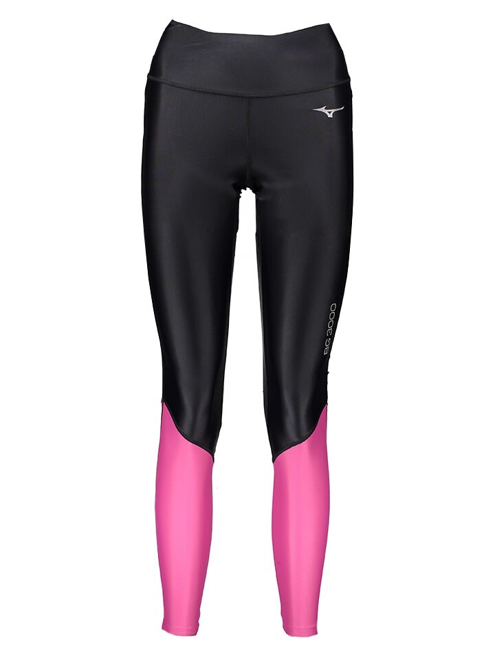 

Леггинсы Mizuno, цвет schwarz/rosa