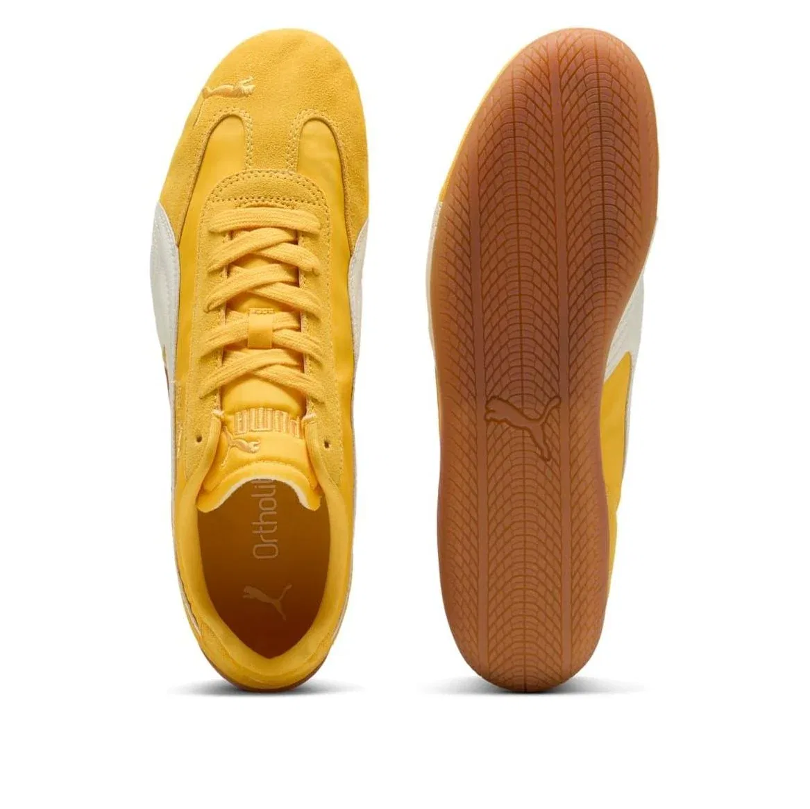 Кроссовки PUMA Speedcat Nylon 'Yellow Sizzle PUMA White' 405323-03, желтый — фото 3