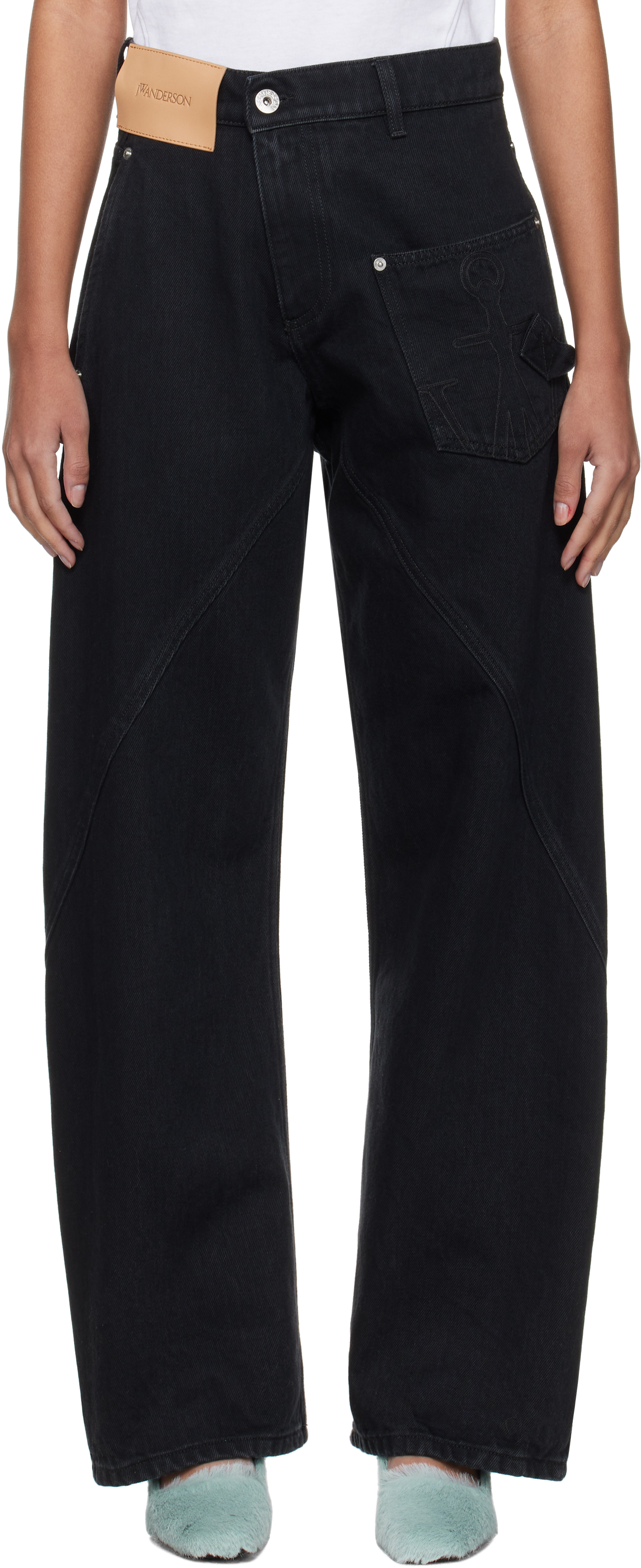 

Джинсы Twisted Workwear JW Anderson, черный