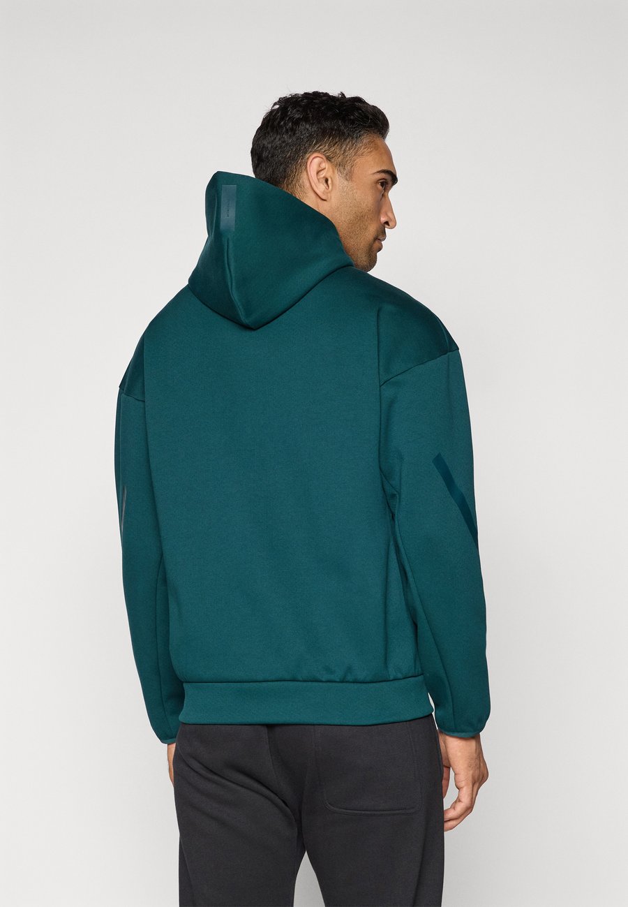 Толстовка Adidas Sportswear M Z N E FZ, Aurora Ivy/Dark Green — фото 3
