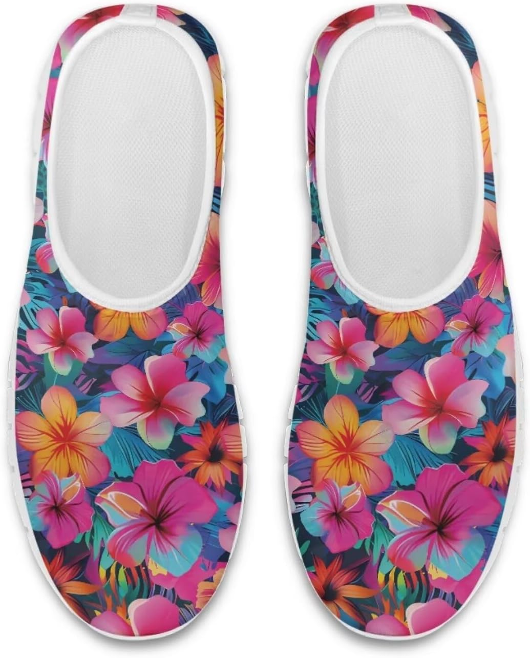 

Кроссовки Chaqlin Flat Low с цветочным принтом, без шнурков, лоферы для женщин и мужчин, арт-мода, повседневные, для работы, прогулок, тенниса, розовый