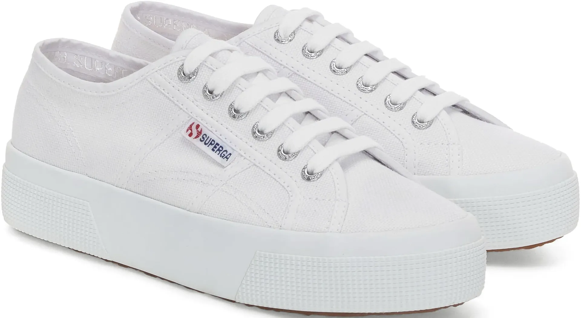 

Кроссовки на платформе Superga "2740-PLATFORM", белый