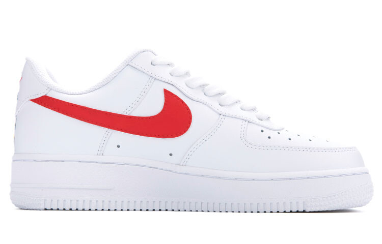 

Кроссовки Nike Air Force 1 Skateboard Shoes Unisex Low-Top White Red/Black