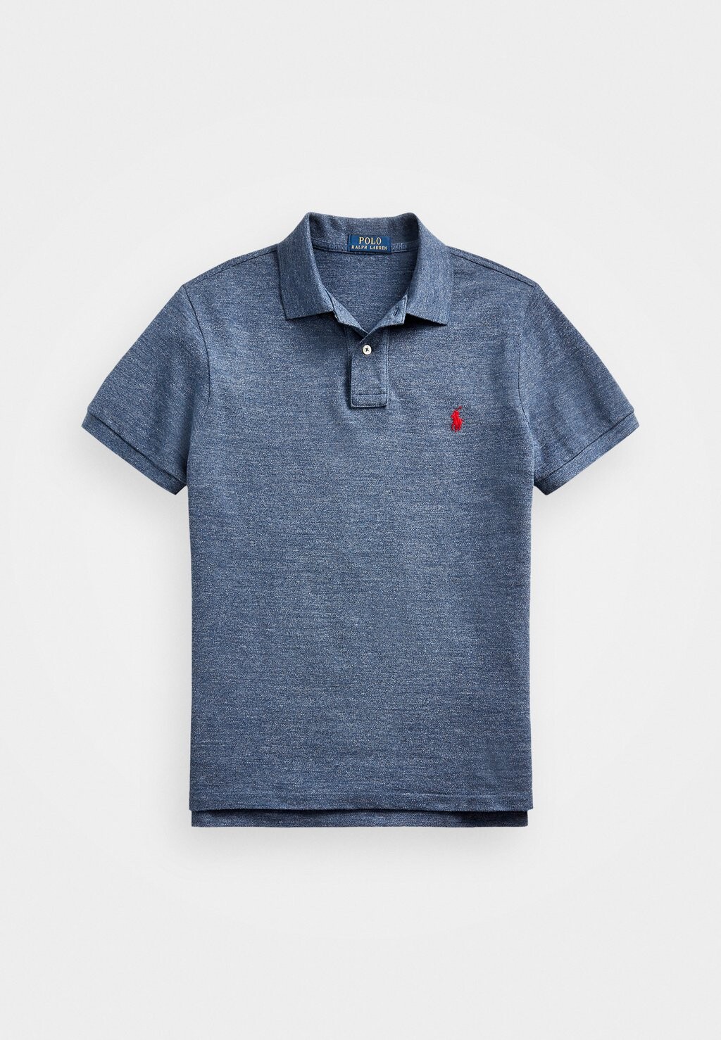 Рубашка-поло SLIM FIT Polo Ralph Lauren, классический королевский вереск — фото 4