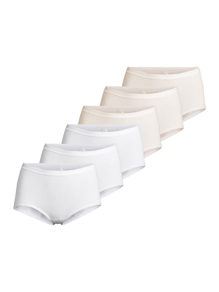 

Nina von C. Трусики с высокой талией от Slipboutique в бело-кремовом цвете