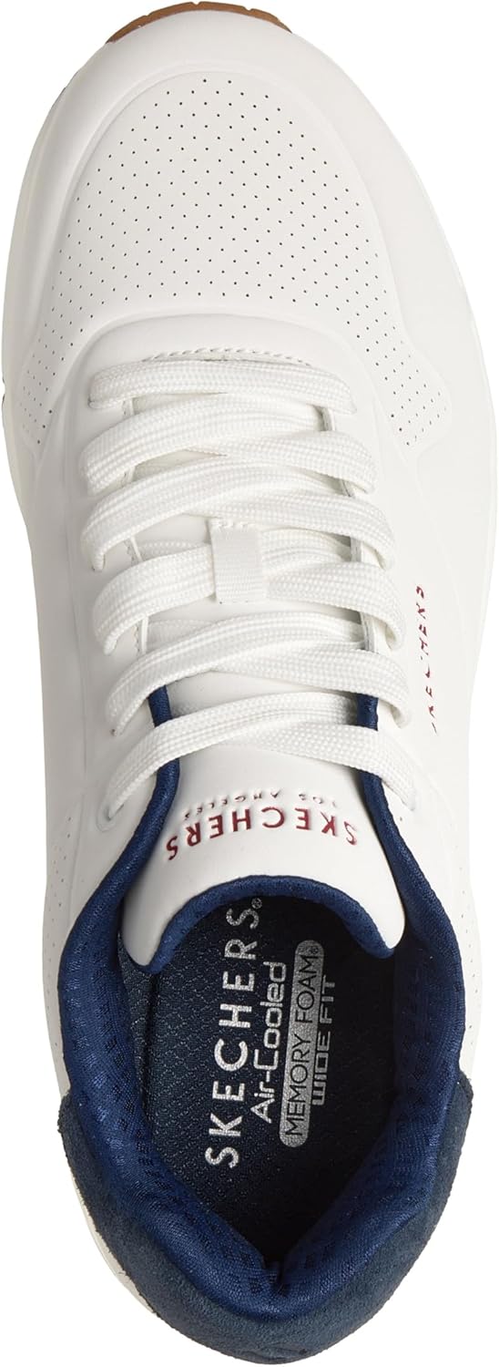 Мужские кроссовки Skechers Uno-Suited On Air, белый/красный/синий/темно-синий — фото 3