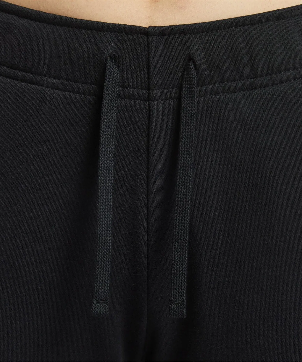 Спортивные штаны Nike Sportswear Club Fleece женские, мид-райз, флис, чёрный — фото 3