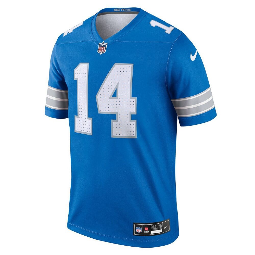 Мужская джерси Nike Amon-Ra St. коричнево-синяя Detroit Lions Legend, цвет Lns Blue — фото 3