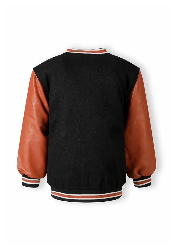 Зимняя куртка в стиле университетского колледжа Minoti, Black/Copper — фото 3