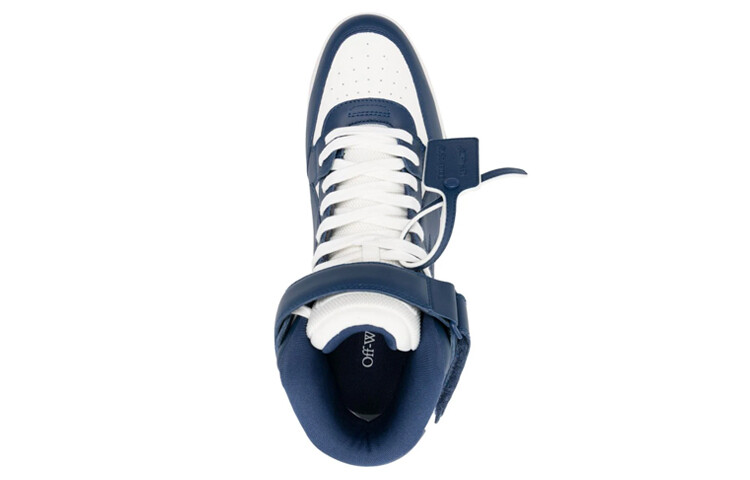 Мужская обувь для скейтбординга OFF-WHITE Out Of Office, Blue with White Lettering — фото 3