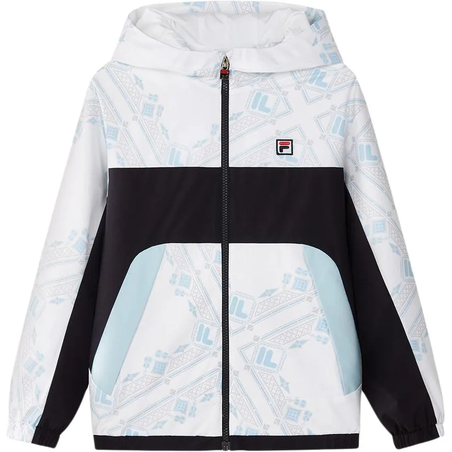 Куртка с капюшоном для школьников FILA KIDS, All Over Print