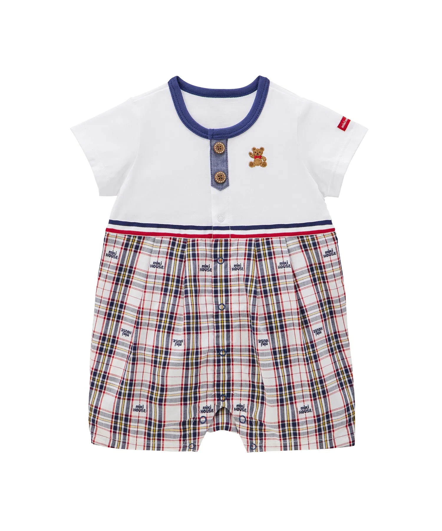 Комбинезон Mikihouse Bear Shortalls