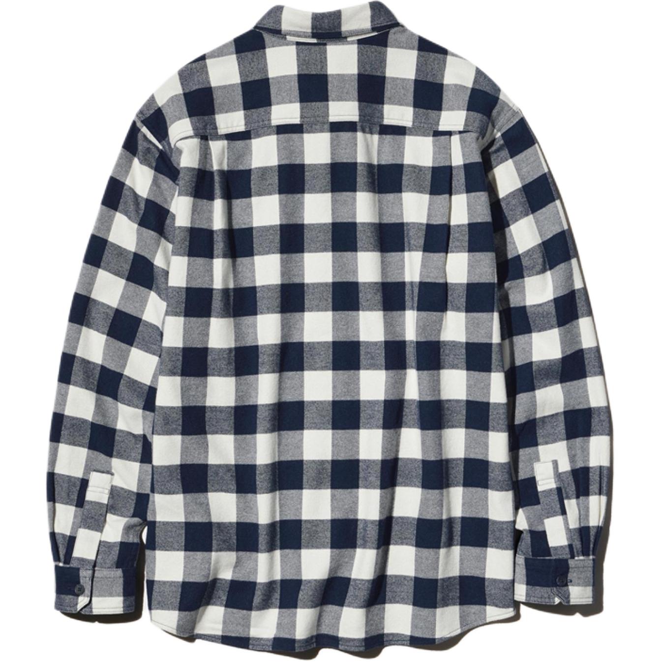 UNIQLO Рубашка унисекс цвета слоновой кости — фото 2