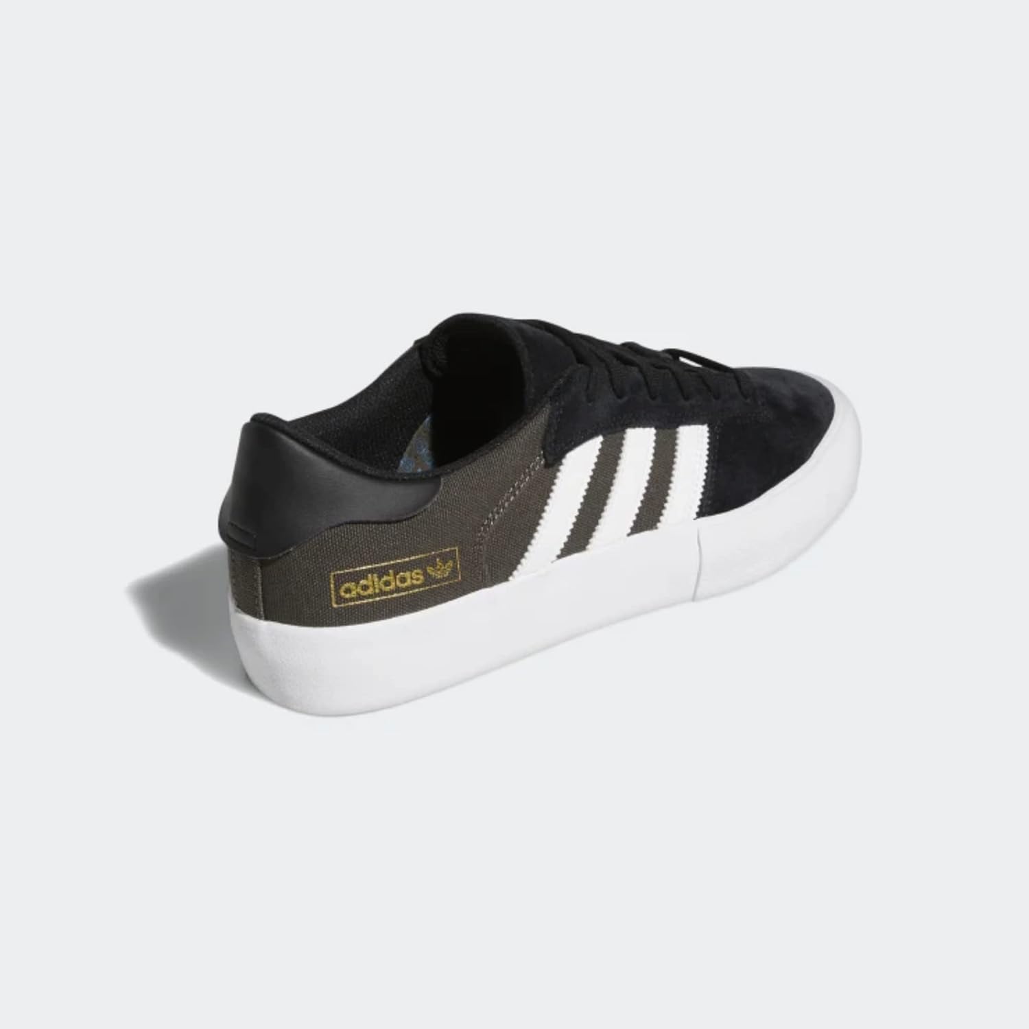 Мужские кроссовки для скейтбординга adidas Originals Matchbreak Super, белый/черный/оливковый — фото 4