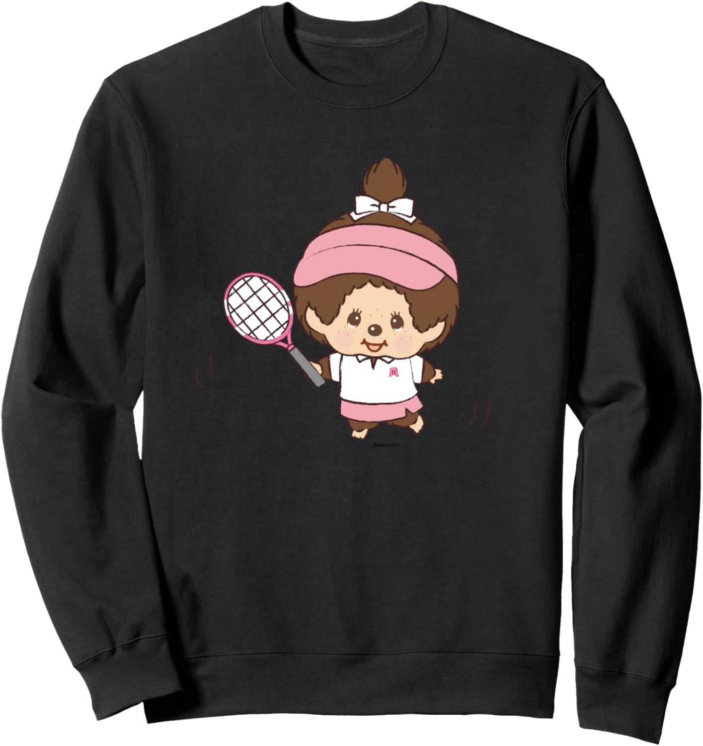 

Толстовка с графическим принтом Monchitch Monchhichi, черный