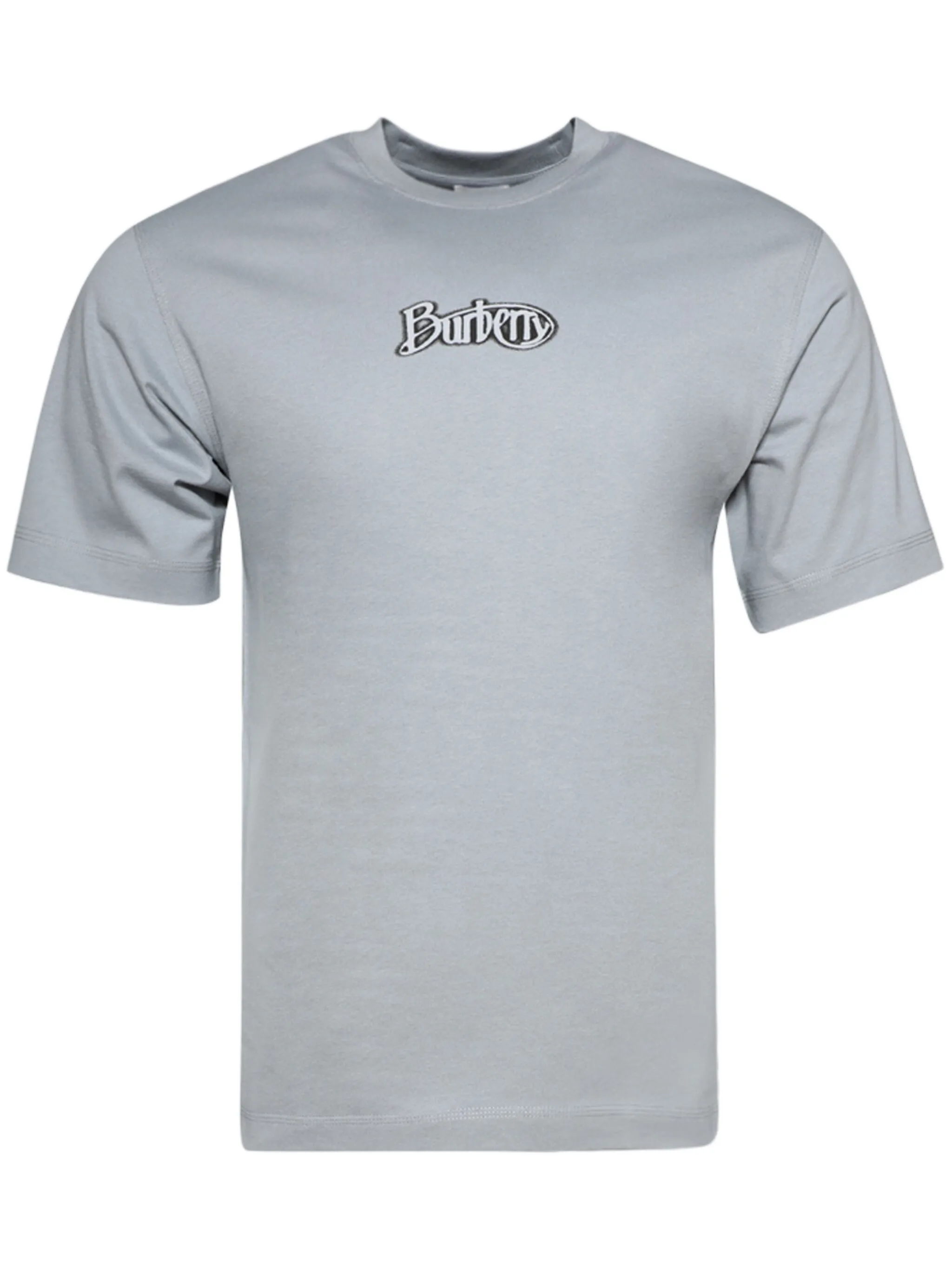 

Футболка с логотипом Burberry, серый
