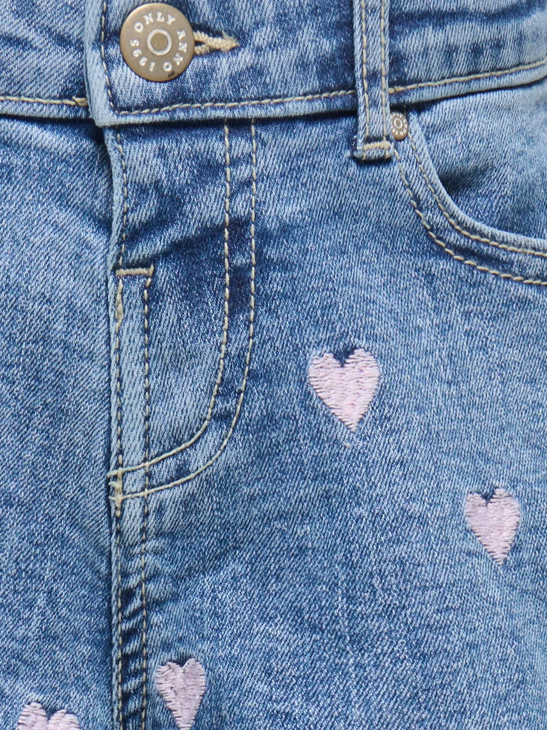 Обычные джинсы 'KMGJuicy' Only Mini, Blue Denim — фото 3