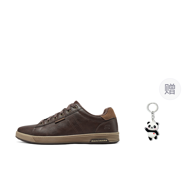 

Мужские повседневные туфли Men's Dark Brown Skechers, Chocolate+Giveaway (Panda Charm)