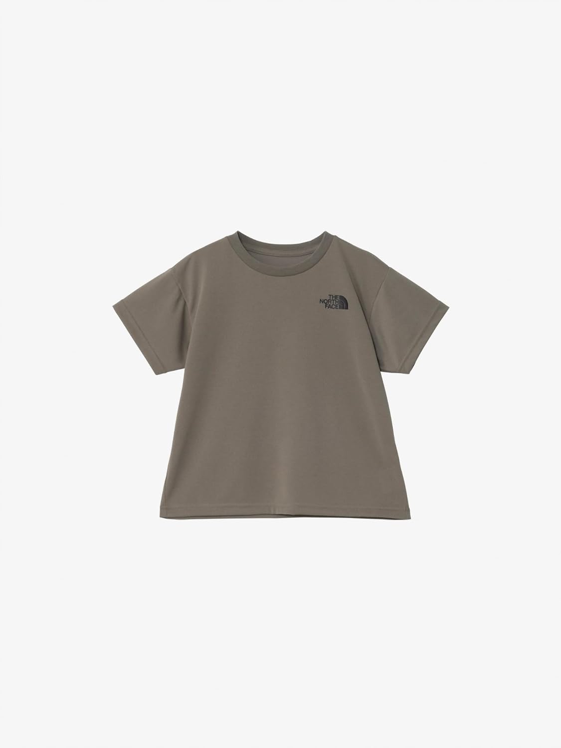 Детская футболка с коротким рукавом The North Face, модель Big Root Tee, оригинальный логотип, свободный крой, серый — фото 2