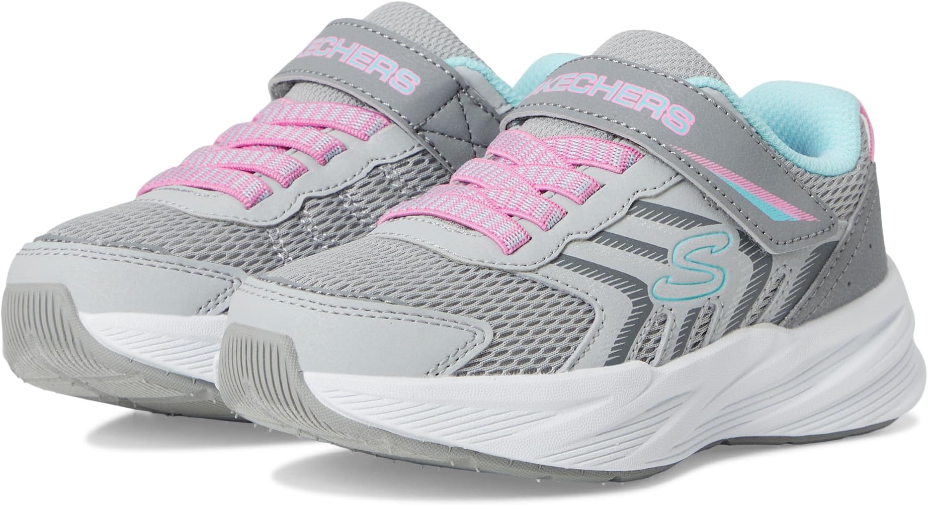 

Кроссовки SKECHERS KIDS Microspec Tread 303642L, цвет Grey/Multi
