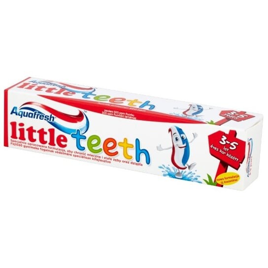 

Зубная паста для детей 3-5 лет, 50 мл Aquafresh, Kids Little Teeth