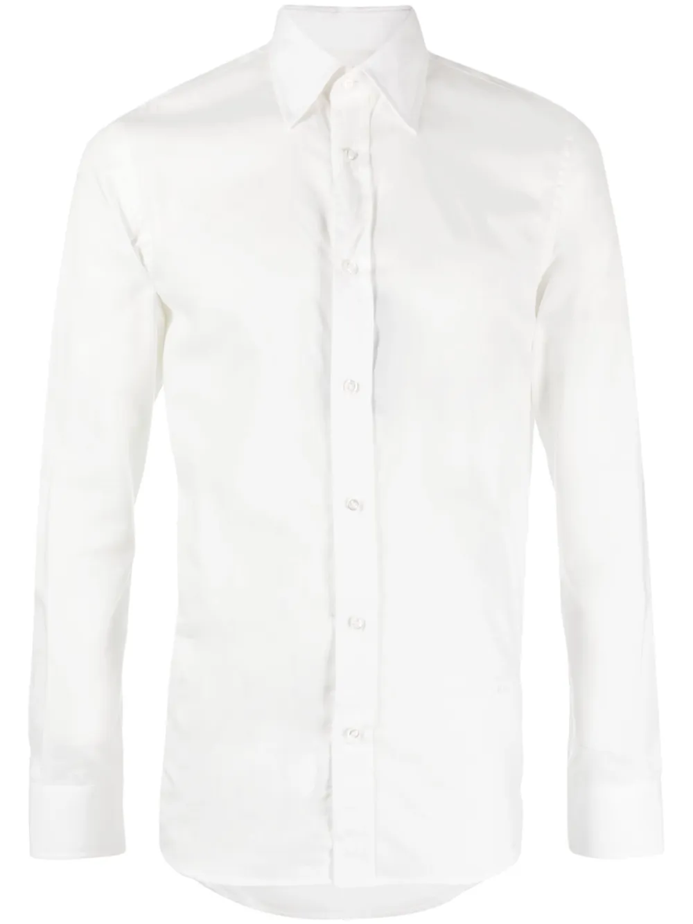 

Однотонная рубашка с длинными рукавами Ralph Lauren Purple Label, белый