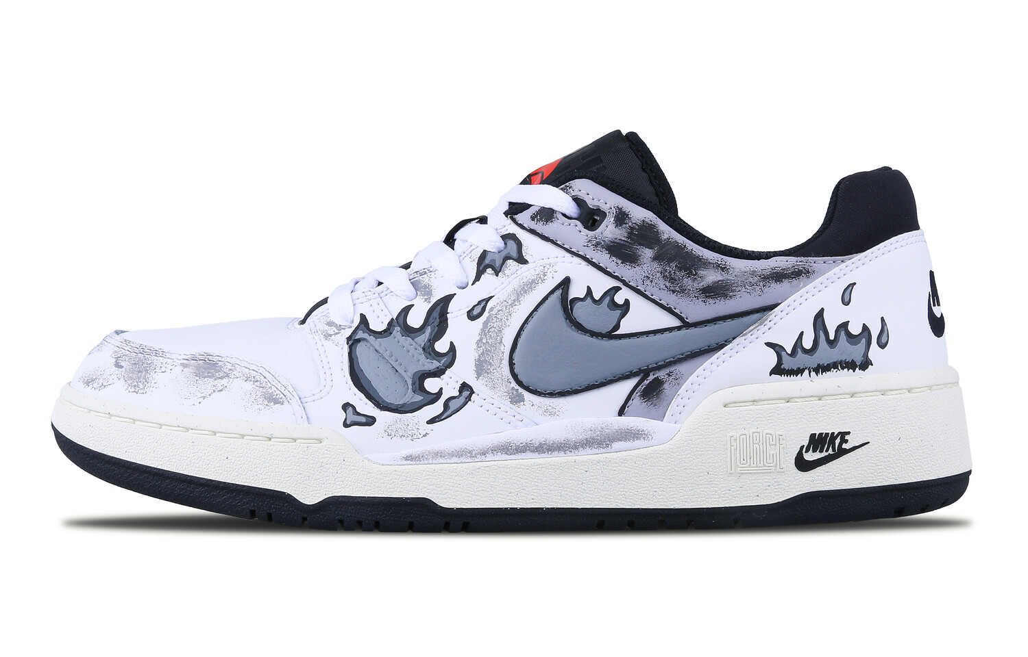 

Мужские кроссовки для скейтбординга Nike Full Force, White, Белый, Мужские кроссовки для скейтбординга Nike Full Force, White