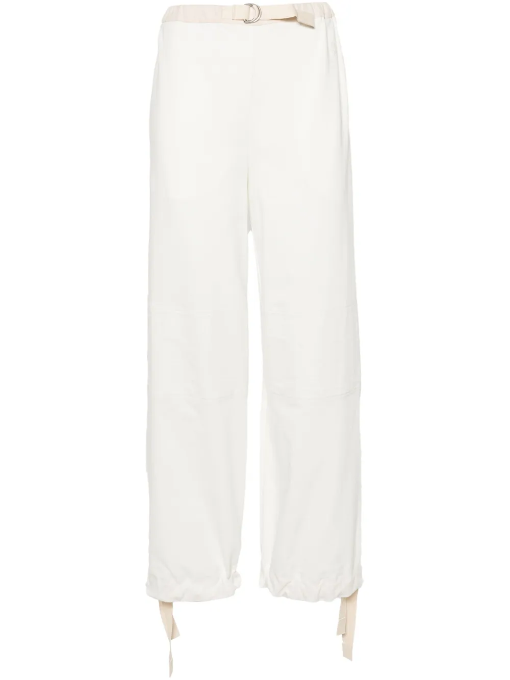

Брюки с поясом JIL SANDER, белый