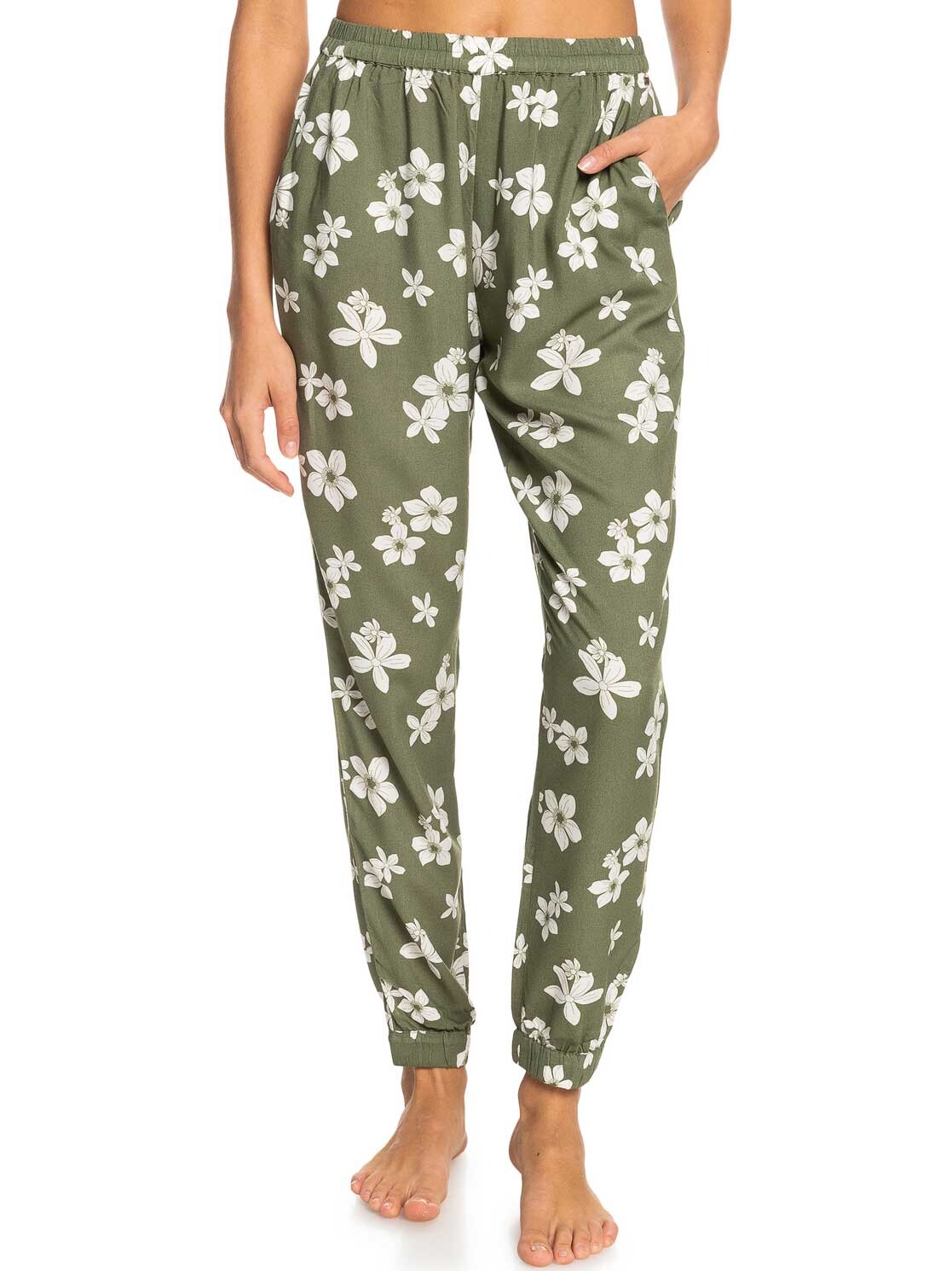 

Брюки Roxy PT EASY PEASY PANTS, зеленый