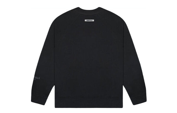 Толстовка Fear of God Essentials SS20 Long Sleeve Sweater Black, черный — фото 2