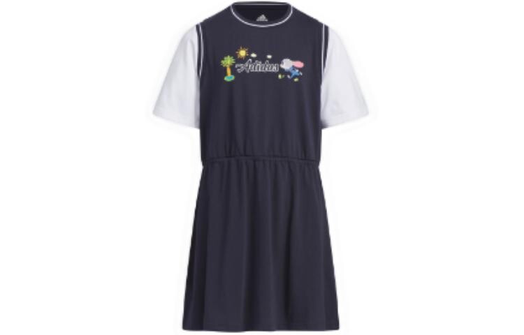 

Юбка повседневная женская Zootopia Co-branded Ink Blue Adidas