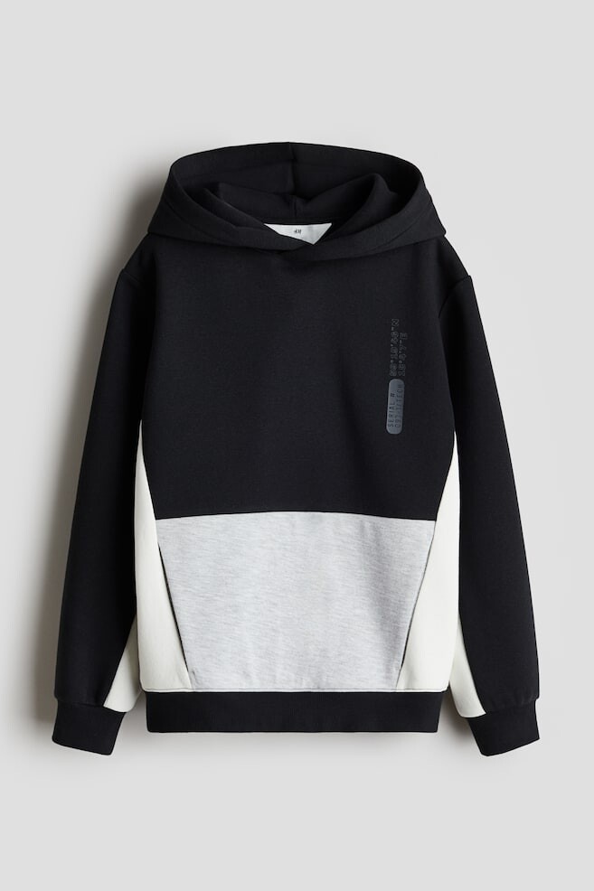 

Толстовка с колор-блоками H&M, черный