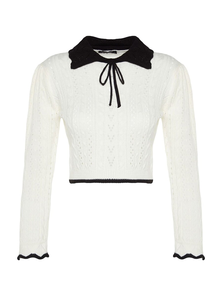 

Тонкий вязаный свитер Trendyol Sweater, светло-бежевый