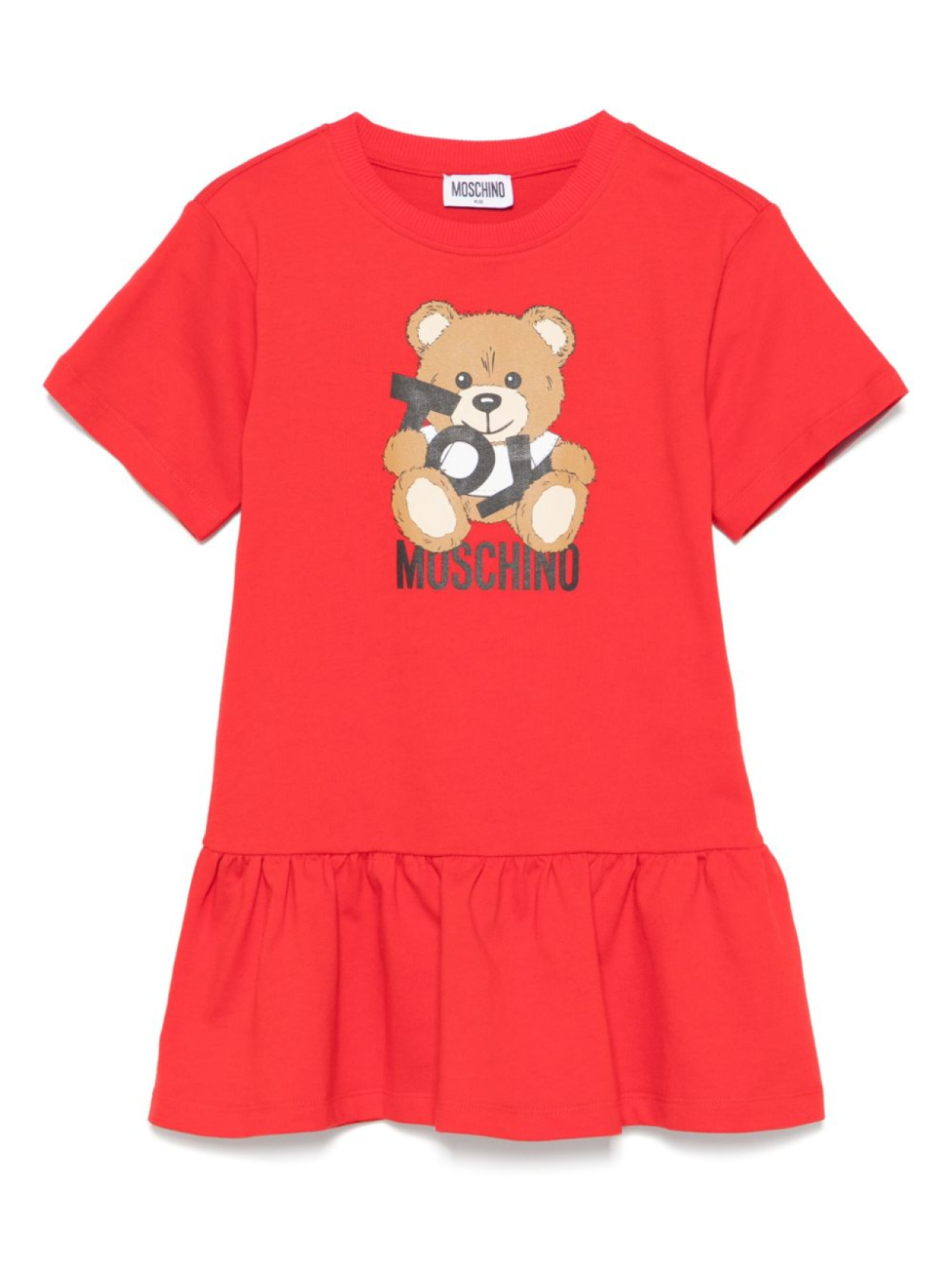 

Moschino Kids платье с принтом Teddy Bear
